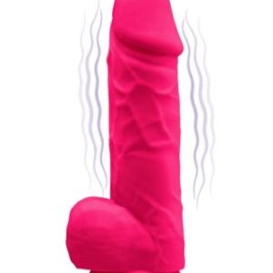 Silexd - Vibratore Premium Silicone Mod.1 8,5'' - Rosa