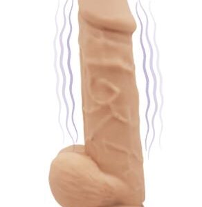 Silexd - Vibratore Premium Silicone Mod.1 8,5'' - Color Carne