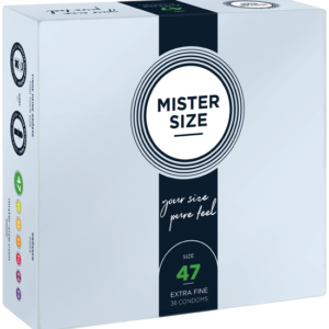 Mister Size - Preservativi Taglia 47 - 36 Pezzi