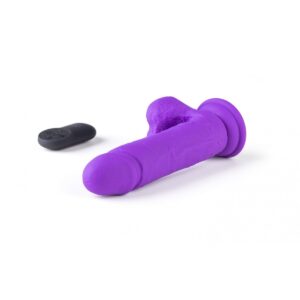 Virgite - Vibratore Realistico Ricaricabile R16 - 6,5" - Viola