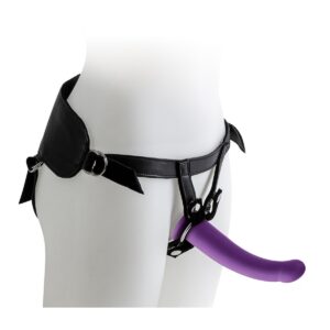 Virgite - Strap-On Taglia L con Dildo 7" Viola