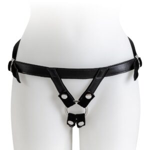 Virgite - Harness Universale - Nero: Adatto a Tutte le Dimensioni e le Fantasie