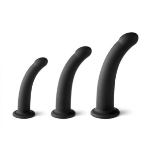 Virgite - Set Dildo Taglie S M L - Nero