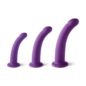 Virgite - Set Dildo Taglie S M L - Viola