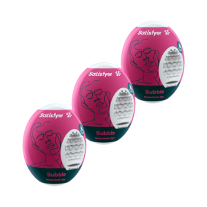 Satisfyer - Masturbator Egg Bubble - 3 Pezzi