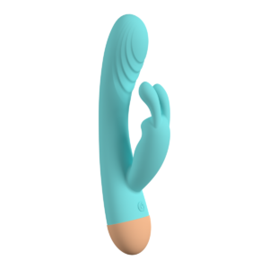 Party Color Toys - Vibratore Rabbit Ricaricabile Keny - Azzurro