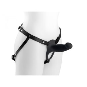 Virgite - Strap-On Cavo Vibrante H3 - Taglia S - Nero: Vibrazioni Potenti per Piacere Estremo