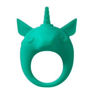 Lola Games - Anello Fallico Vibrante Unicorn Alfie - Verde
