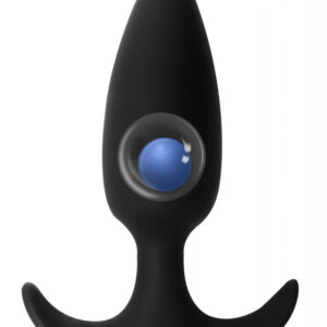 Lola Games -  Plug Anale con Pallina in Metallo Delight - Nero