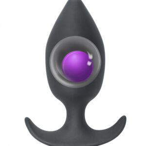 Lola Games - Plug Anale con Pallina in Metallo Insatiable - Grigio