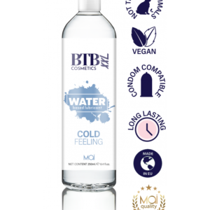 BTB Cosmetics - Lubrificante Base Acqua Effetto Freddo - 250 ml