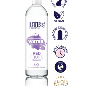 BTB Cosmetics - Lubrificante Base Acqua - Frutti Rossi - 250 ml