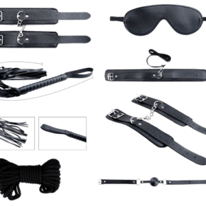 Alive - Secret Desires BDSM Kit - 8 Pezzi - Nero