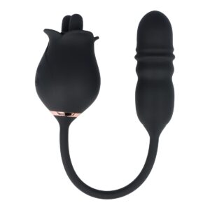 Qiot - Stimolatore Clitorideo Vibratore Thruster - Nero