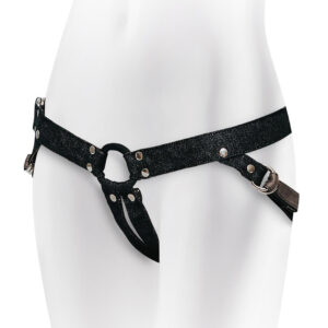 Adrien Lastic - Strap-On Elasticizzato - Nero: Esplora Nuove Frontiere del Piacere