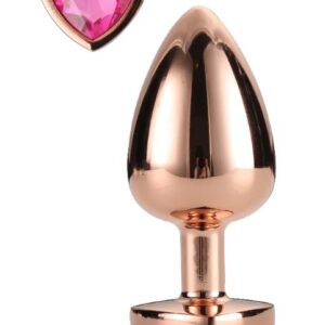 GLEAMING LOVE ROSE GOLD PLUG SMALL