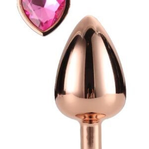 GLEAMING LOVE ROSE GOLD PLUG MEDIUM