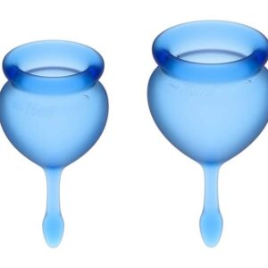 Satisfyer - Feel Good Coppetta Mestruale - Blu