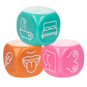 Roll With It Sex Dice Game Multicolor