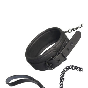 Collare e Catena Nero Blaze - Libertà e Sensualità