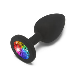 Rainbow Booty Jewel Small Black