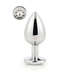 GLEAMING LOVE SILVER PLUG LARGE