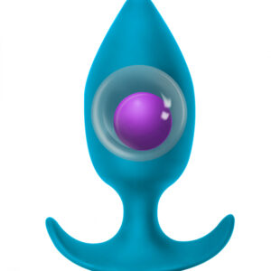 Lola Games - Plug Anale con Pallina in Metallo Insatiable - Blu