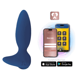 Adrien Lastic - Vibratore Anale + App Little Rocket II - Blu