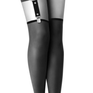 Bijoux Pour Toi - Giarrettiera con Cuore - Nero