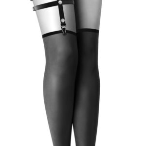 Bijoux Pour Toi - Giarrettiera con Tre Fascette - Nero