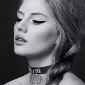 Bijoux Pour Toi - Collare con Anello - Nero