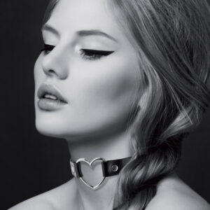 Bijoux Pour Toi - Collare con Cuore - Nero