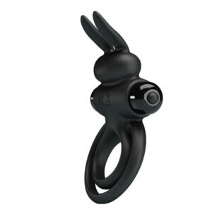 Pretty Love Vibrant Penis Ring III - Black