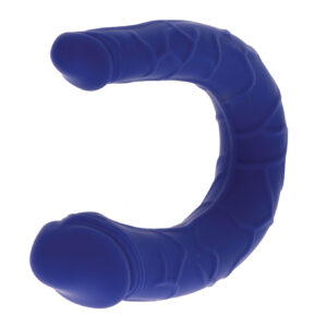 Realistic Mini Double Dong Blue