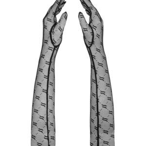 Obsessivia gloves black O/S