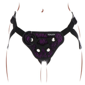 Strap-On Lace Harness Purple