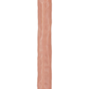Jr. Double Dong 12 Inch Light skin tone