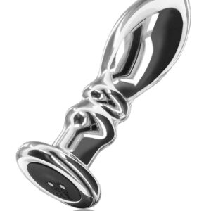 The Slider Vibrating Plug M Silver
