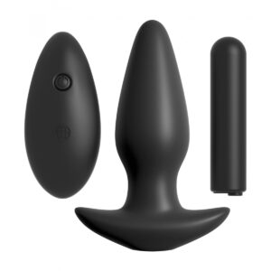 COLLECTION REMOTE CONTROL SILICONE PLUG BLACK