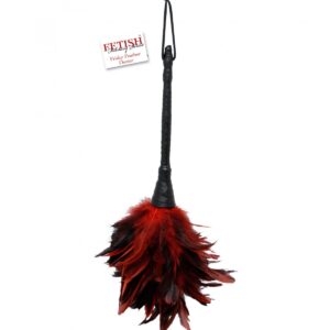 FRISKY FEATHER DUSTER RED/BLACK