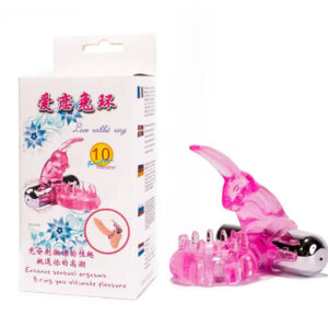 Cock Ring with Bullet vibrator Pink