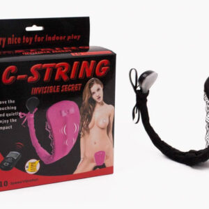 c-string invisible erotic underwear,10 speed vibration, wirless control