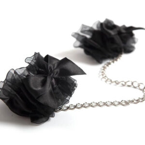 Frou Frou Organza Handcuffs Black