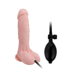 Inflatable penis, Suction, TPR Available color: Fresh