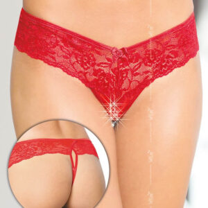 Thongs 2440 - red    S/M