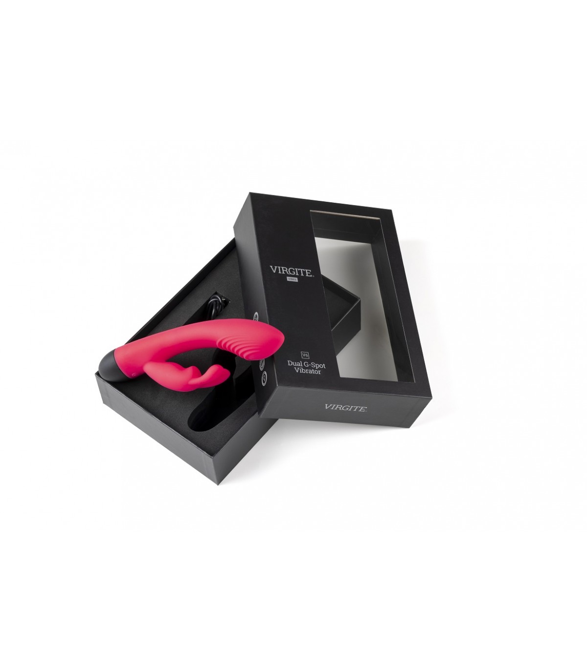 VIBRATORE RICARICABILE PINK V6 - immagine 4