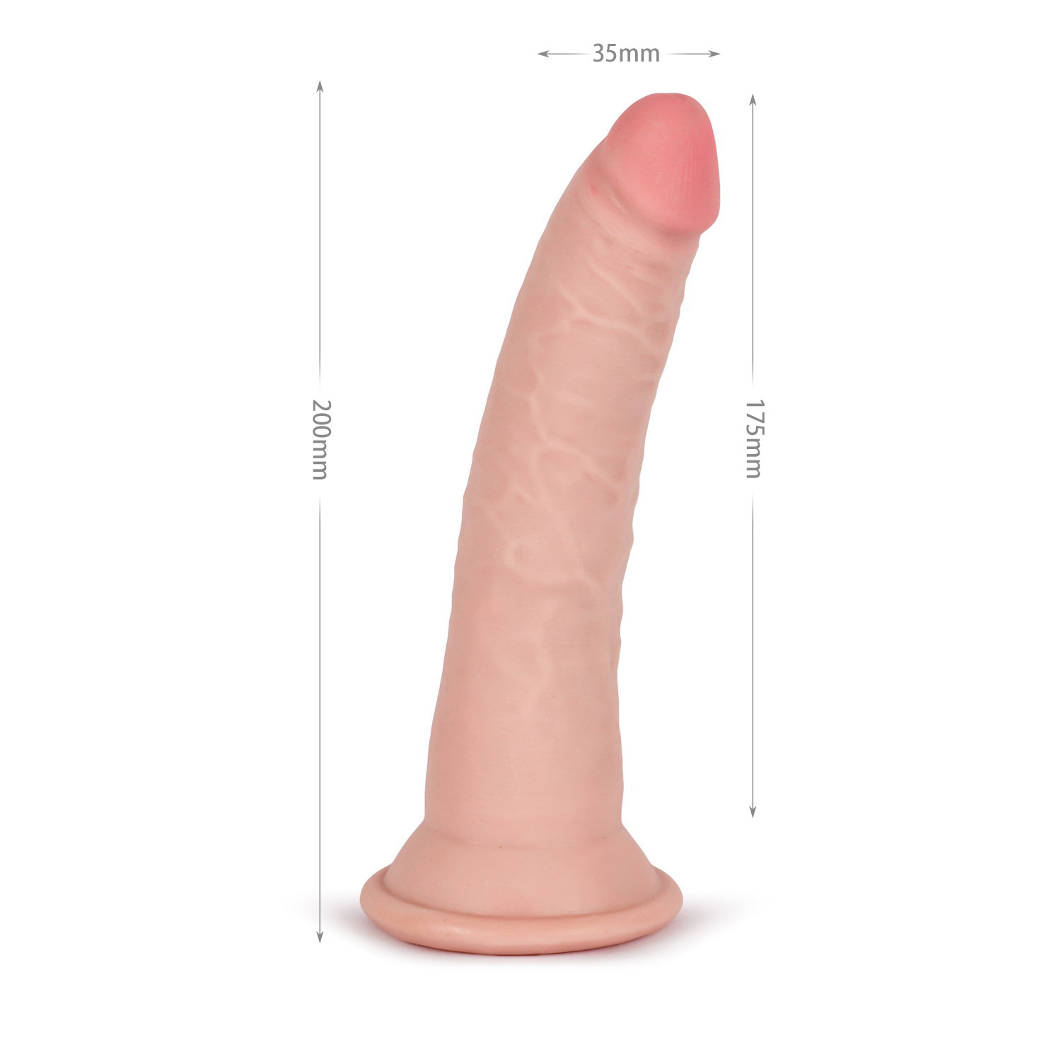 VSC Novelty - Knight Cock 3D Triple Density Dildo - 7.8" - immagine 4