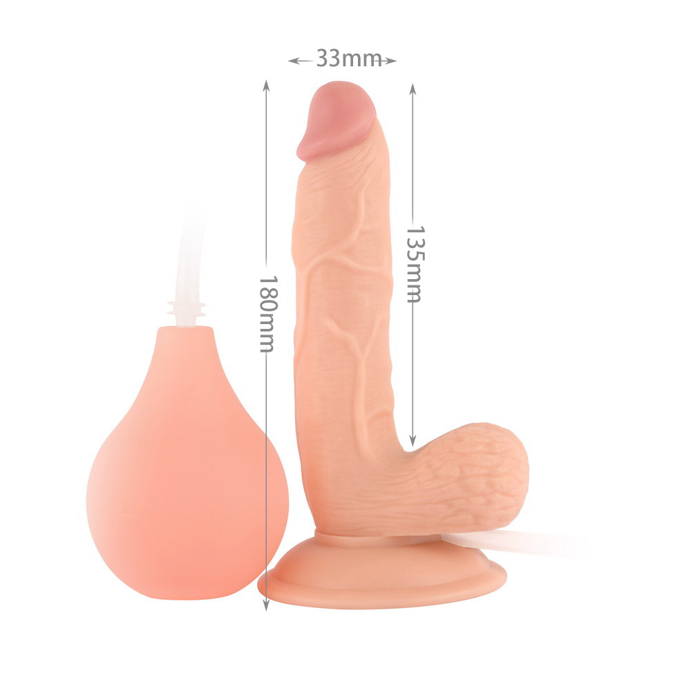 VSC Novelty - Dildo Realistico Easy-Squirter Ejaculating - 7" - immagine 4