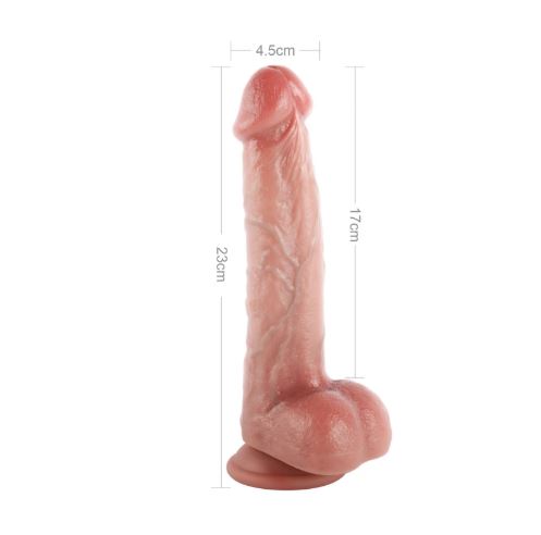 VSC Novelty - Dildo Realistico Doppio Strato Nature Feel - 9" - immagine 3