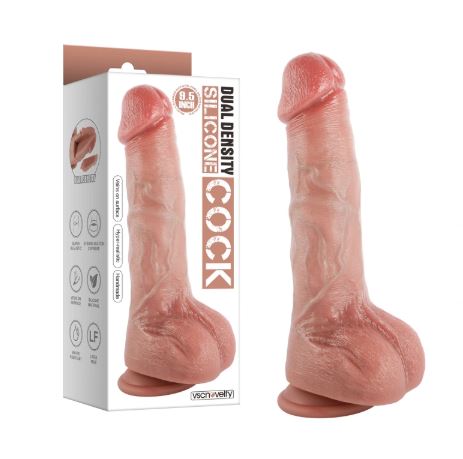 VSC Novelty - Dildo Realistico Doppio Strato Nature Feel - 9,5" - immagine 2